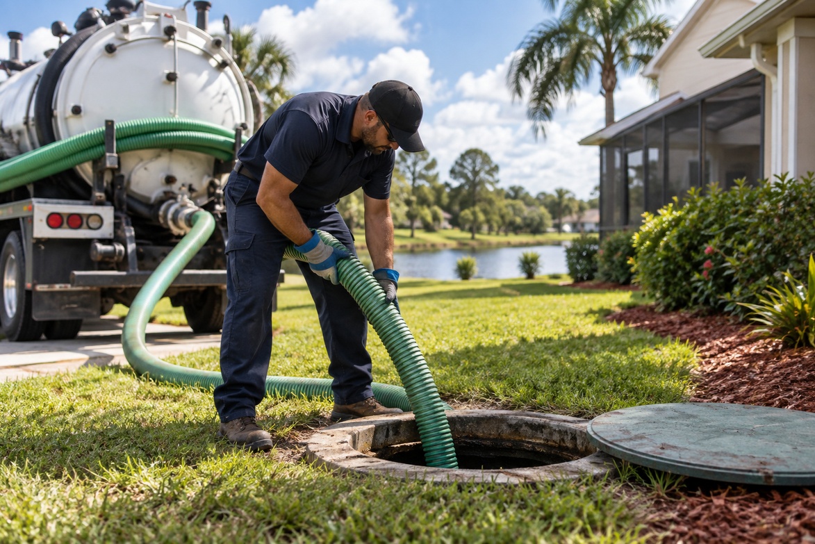 How to Schedule Emergency Septic Tank Pumping in Kissimmee Before a Backup Ruins Your Weekend