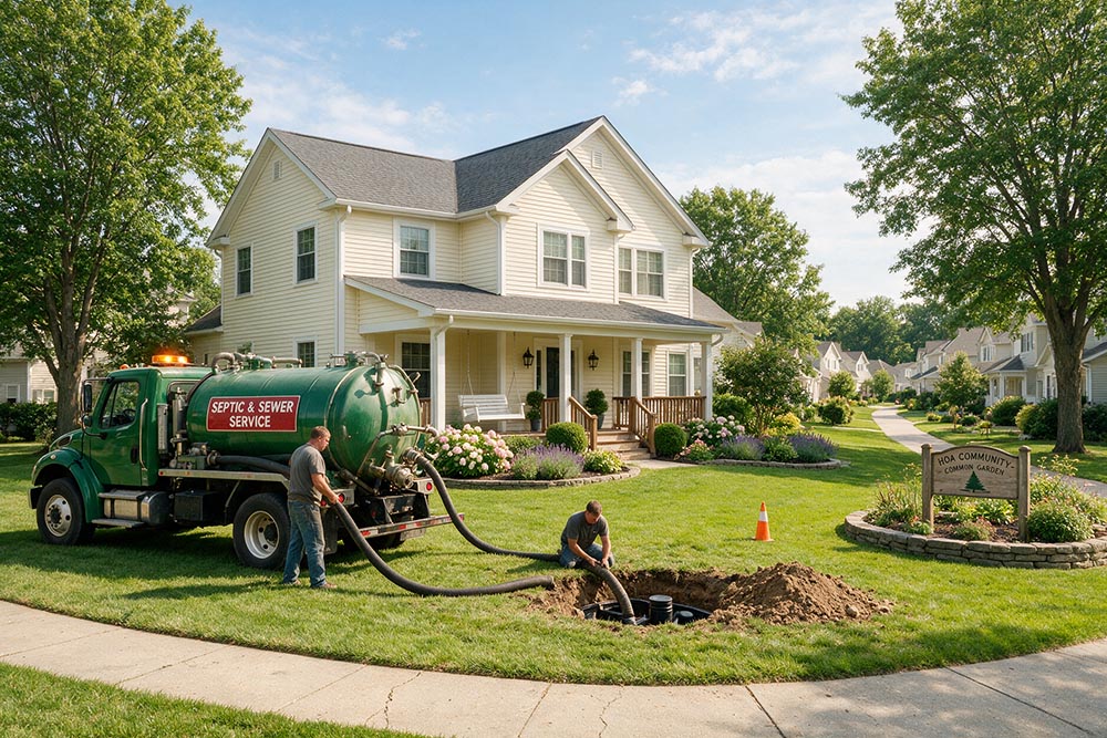 Septic and Sewer Service for Property Managers and HOAs: What a Real Service Relationship Looks Like