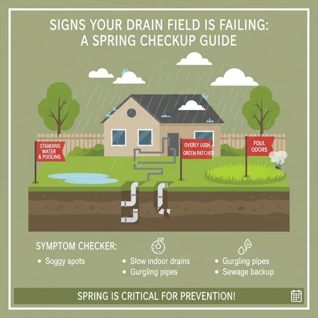 Signs Your Drain Field Is Failing: A Spring Checkup Guide for Apopka Homeowners
