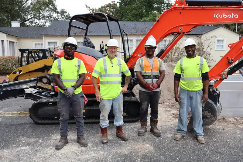 Centrel Services team posing for team photo